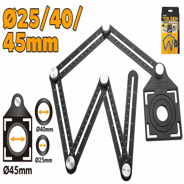 Thước Định Vị Lỗ Khoan Cắt Gạch Tolsen