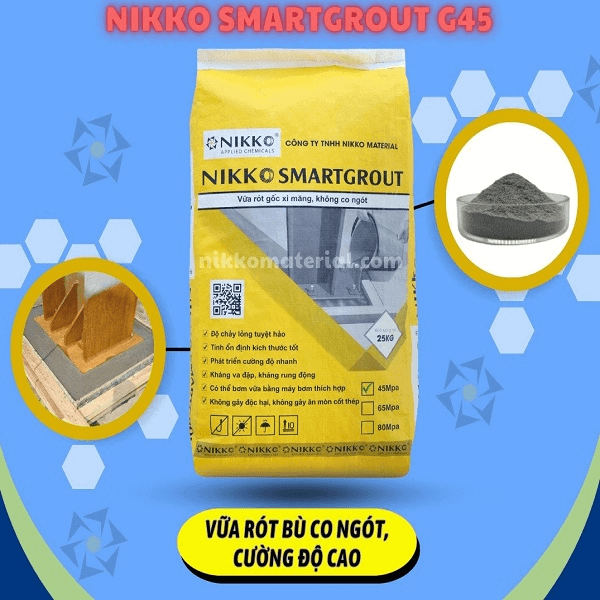 Vữa Rót Nikko SmartGrout G45