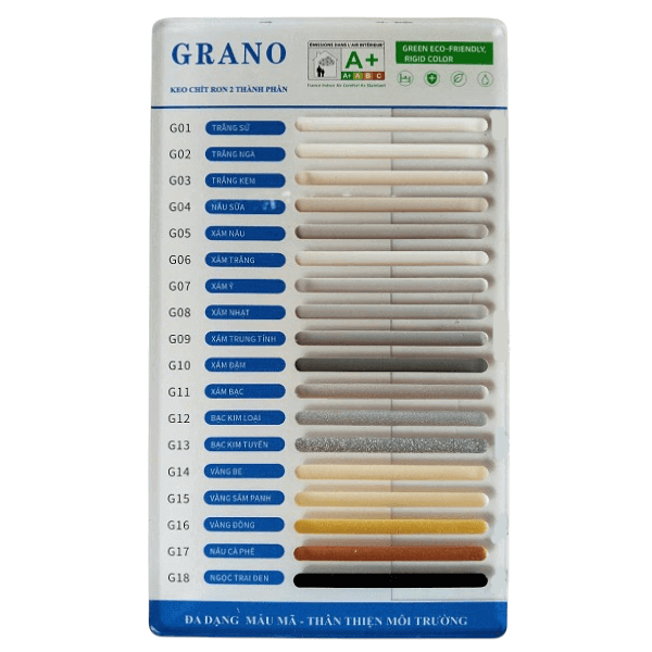 keo chít mạch bền màu