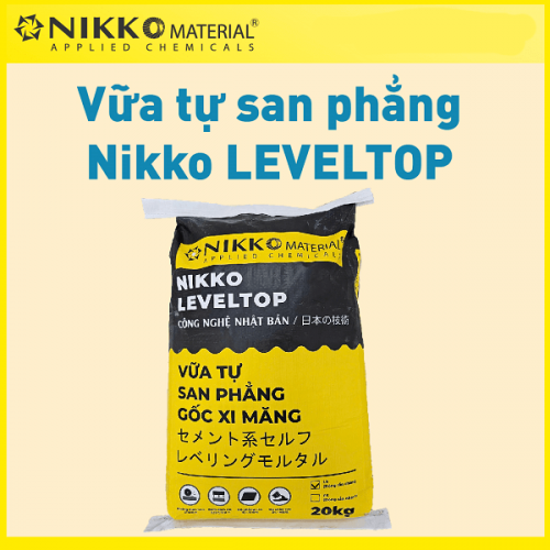 Vữa Tự San Phẳng Nikko LevelTop-LS